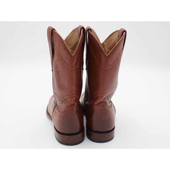 Tecovas Earl Roper Boot Mens 10 D Brown Leather Western Cowboy Workwear Outdoor main image 7